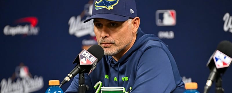 Rays Make Surprising Roster Move Immediately After World Series
