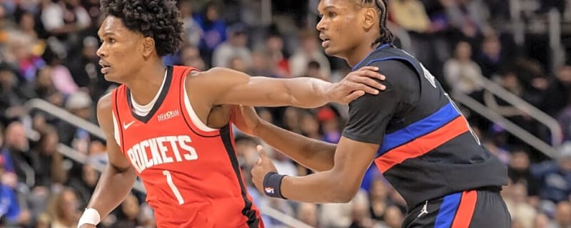 Rockets-Pistons: The Thompson Twin That Could Win A Ring