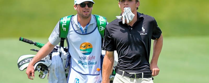 Jonathan Byrd Plays Against Son Jackson Byrd At Myrtle Beach