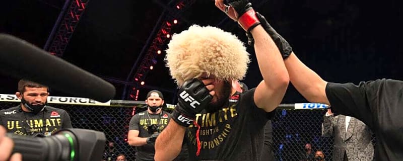 Jon Jones praises Khabib Nurmagomedov’s ‘wise’ take on when fighters must retire despite going against it