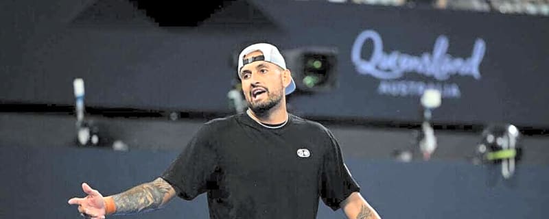 Nick Kyrgios furious after controversial let ends Australian Open run