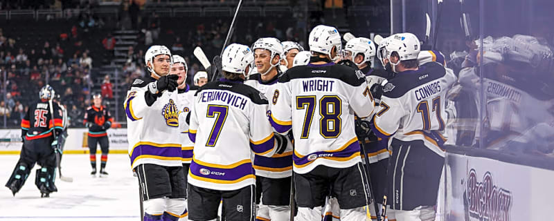 Jared Wright’s OT Winner Caps The Ontario Reign’s Opening-Night Comeback Victory Over Coachella Valley