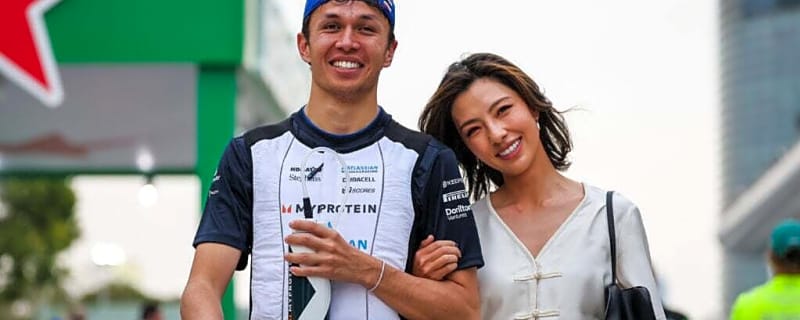 Williams F1 Driver Alex Albon announces engagement to pro golfer Lily Muni He