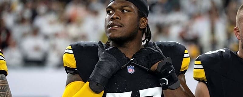 Broderick Jones’ neck injury made the Steelers’ 21st pick a first-round pivot point