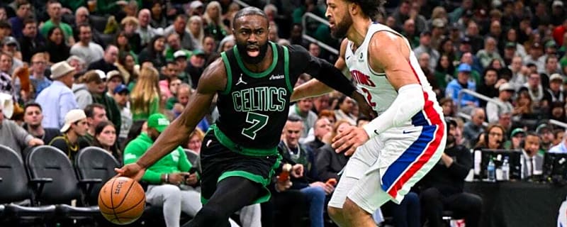Jaylen Brown calls out Cade Cunningham’s clutch miss, Pistons star responds postgame