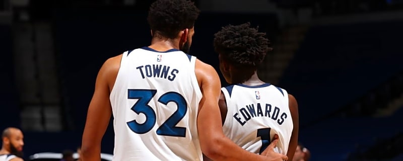 Karl-Anthony Towns Connects With Anthony Edwards, Acknowledges Timberwolves Stars’ Role in Knicks Win