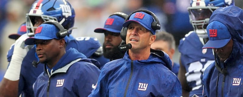 Giants’ John Harbaugh Appears to Question Jaxson Dart’s Future