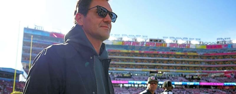 Roger Federer reacts on Instagram after attending Super Bowl LX