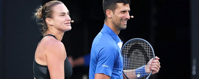 Aryna Sabalenka hopes to bring Novak Djokovic into her corner for Nick Kyrgios match