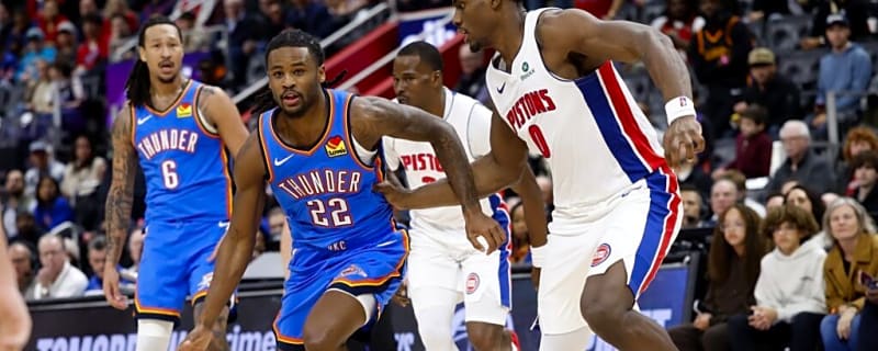 Thunder Vs Pistons Show Immense Depth For OKC