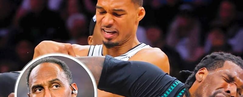 'He’s Lucky': Stephen A. Smith Sounds Off on Spurs HC After His Justification of Wemby’s Elbow on Naz Reid 