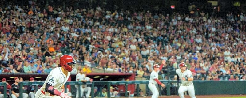 Alek Thomas Putting on a Show