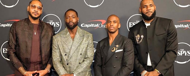 How LeBron James saved Carmelo Anthony from drowning during family vacation