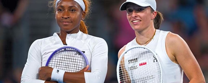 Coco Gauff breaking her tennis racket leads to Iga Swiatek’s blunt ‘animals’ question