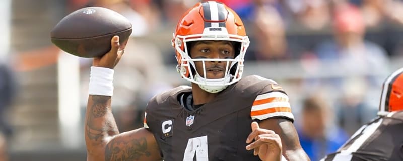 Browns QB Deshaun Watson Lands Head-Turning 2026 Prediction