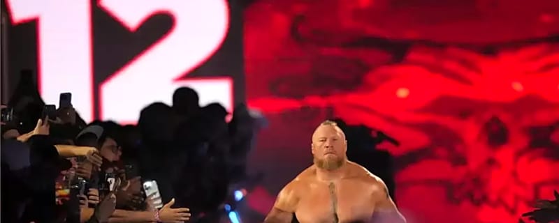 Brock Lesnar’s Hilarious Entrance Slip Proves Even The Beast Isn’t Immune to Gravity