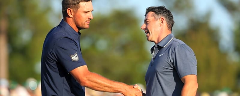 What stood out to Bryson DeChambeau the first time he played with Rory McIlroy