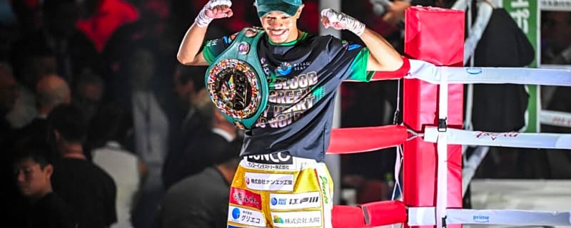 Junto Nakatani bloodied opponent for four rounds to defend world title in 2021