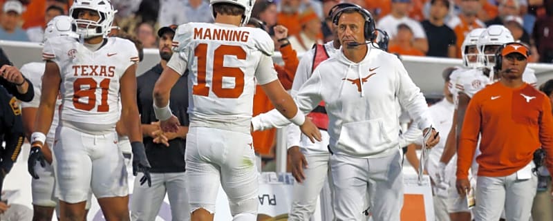 Texas HC Steve Sarkisian Ripped for Arch Manning Controversy