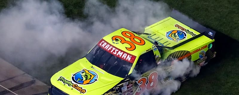 Chandler Smith Times It Perfectly, Captures Daytona Truck Classic