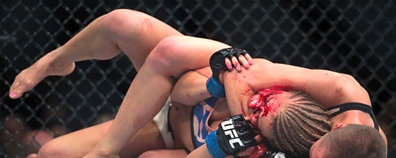 Rose Namajunas battered Paige VanZant bloody before last-gasp submission derailed UFC hype train