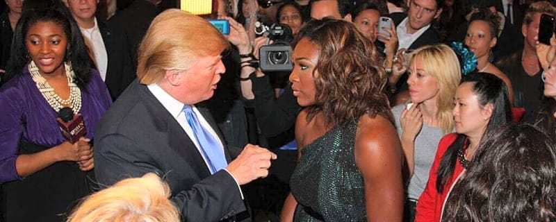 Why Donald Trump defended Serena Williams during the 2009 US Open