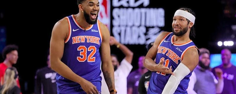 How old were the 2026 New York Knicks starters when the team last played in the NBA Finals