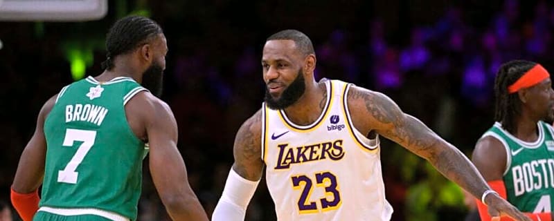 LeBron James hints his relationship with Jaylen Brown suffered after Bronny James comments