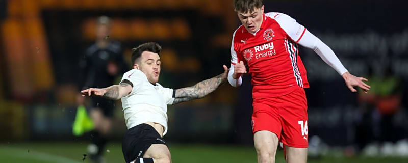 Ethan Ennis explains the progress he’s made since joining Fleetwood Town on loan from Man Und