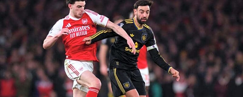 Bruno Fernandes’ one stat shows he’s far better than Arsenal’s Declan Rice