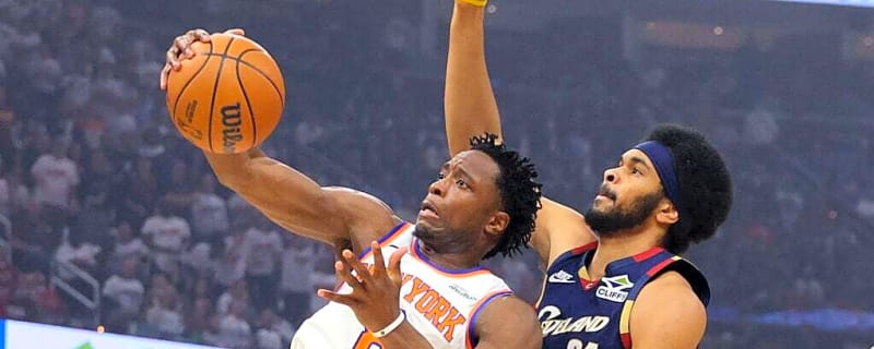 OG Anunoby laughs off Charles Barkley question after Knicks beat Cavaliers in Game 3