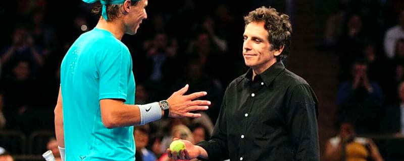 What Ben Stiller said after playing tennis with Rafael Nadal at Madison Square Garden