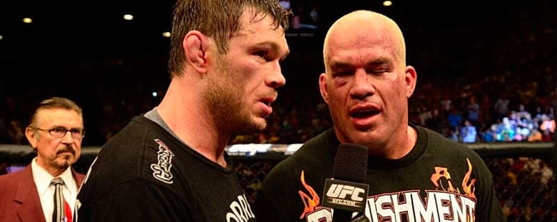 Forrest Griffin was chased by furious Dana White after bolting out of the Octagon after historic trilogy fight