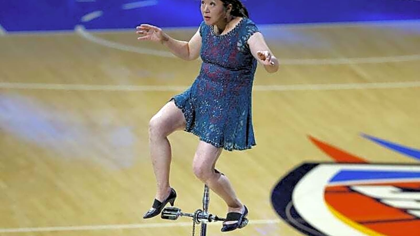 Halftime entertainer &#39;Red Panda&#39; injured during WNBA performance
