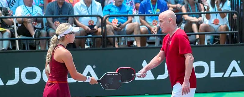Andre Agassi Says He Embarrassed Himself While Playing Against Simona Halep