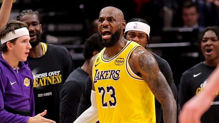 Lebron James, Lakers romp past Rockets, set date with Thunder