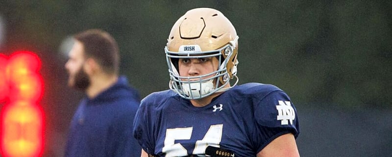 Improvement From Anthonie Knapp Is Crucial For The Notre Dame Offensive Line