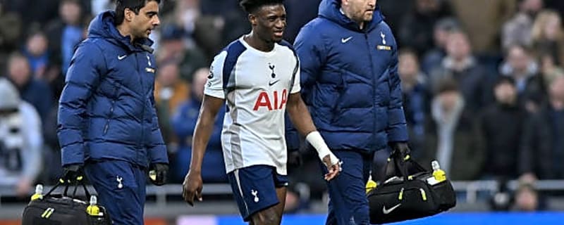 A full-blown injury crisis at Tottenham now, with 8 key players out