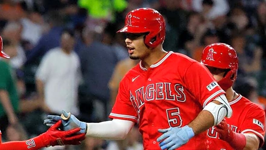 Vaughn Grissom has grand slam, six RBI as Angels take down Tigers
