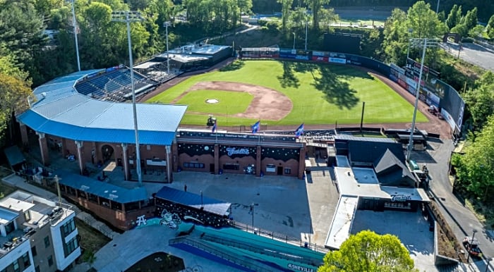 HomeTrust Park, Asheville Tourists (High-A), Asheville, N.C.