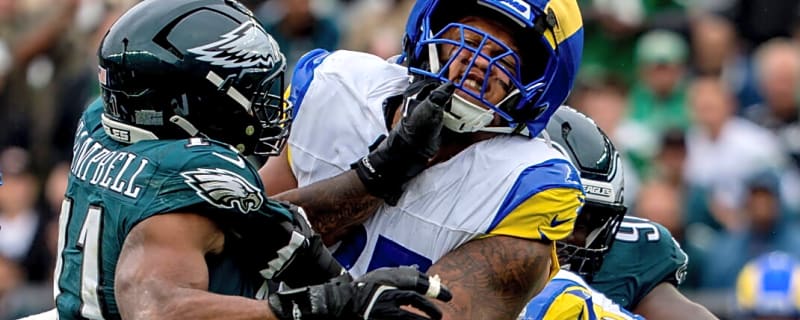 Rams Star Receives 2-Game Suspension From NFL for Punching Bills Star Bradley Chubb