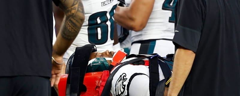 Eagles Cut Ties With Ja’Quinden Jackson Days After RB’s Hospitalization Following Brutal Hit Against Patriots