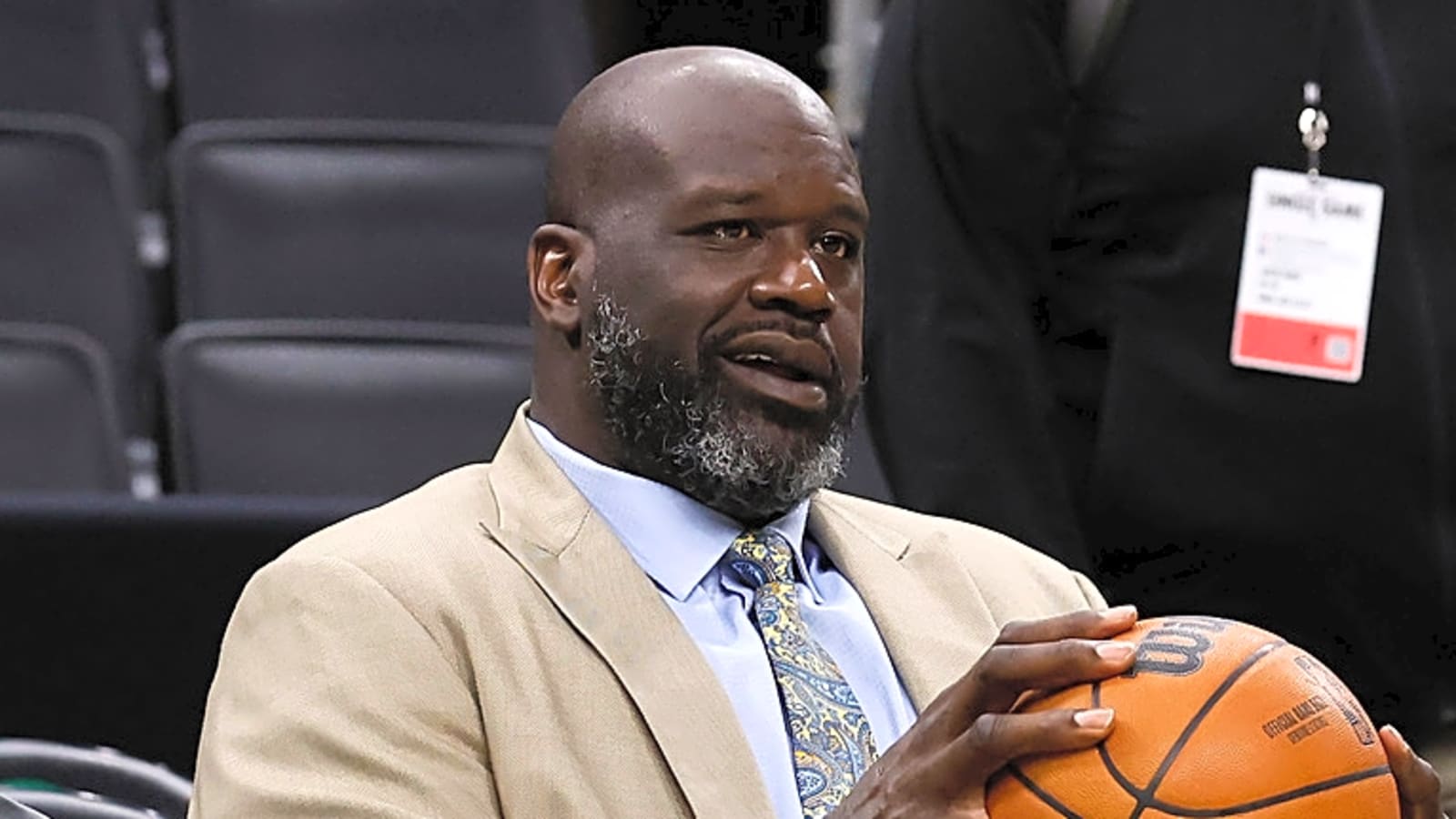 Shaquille O’Neal Had a Hilarious Reaction to Shane Gillis’ Dog’s Name