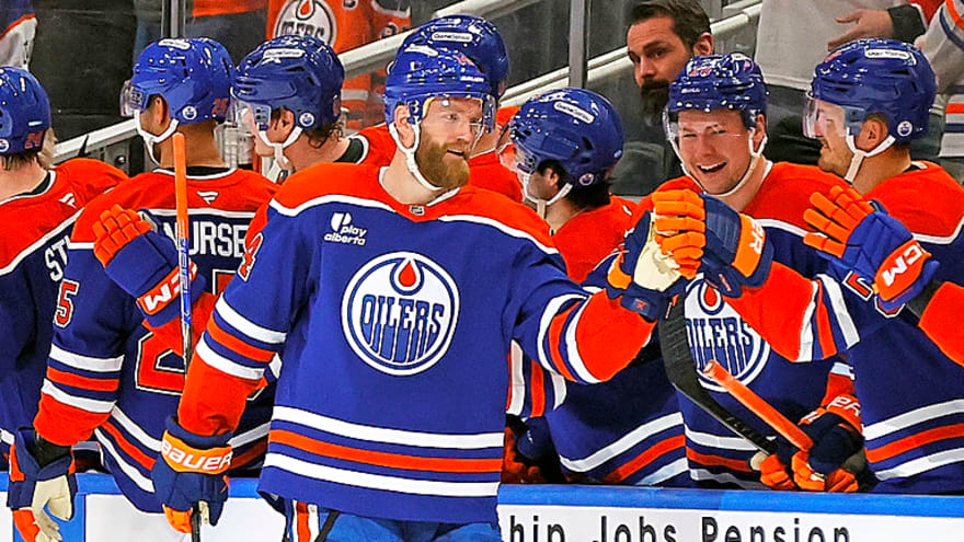 Oilers achieve NHL history with hat tricks by key defensemen
