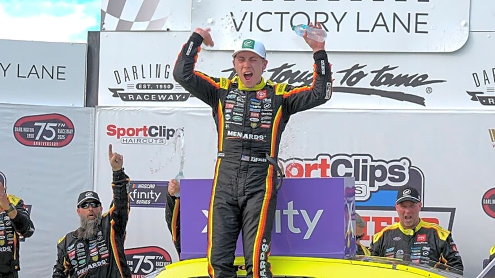 After inglorious exit, Brandon Jones pleased to be back at Joe Gibbs Racing