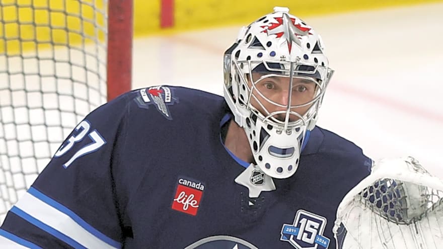 Which Connor Hellbuyck are Devils getting?