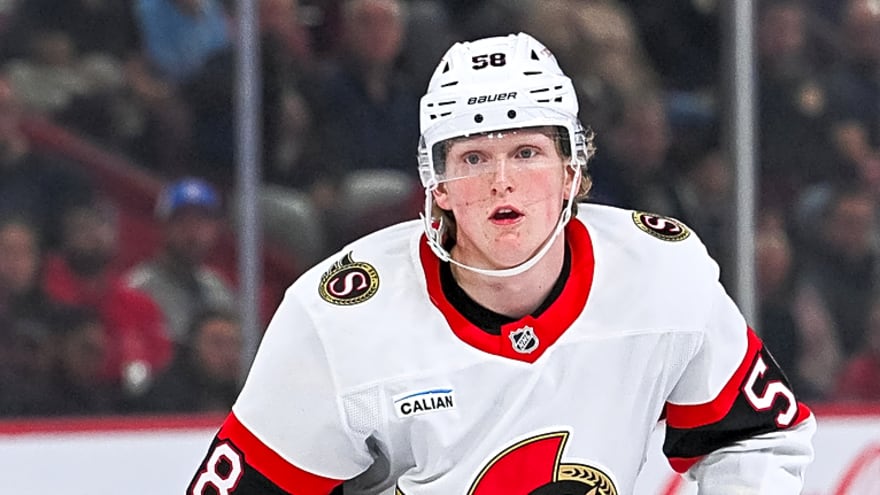 Top Senators prospect working to make team's opening night roster