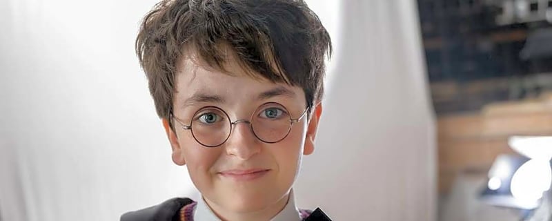 Want to see the kid playing Harry Potter as Harry Potter? We've got you