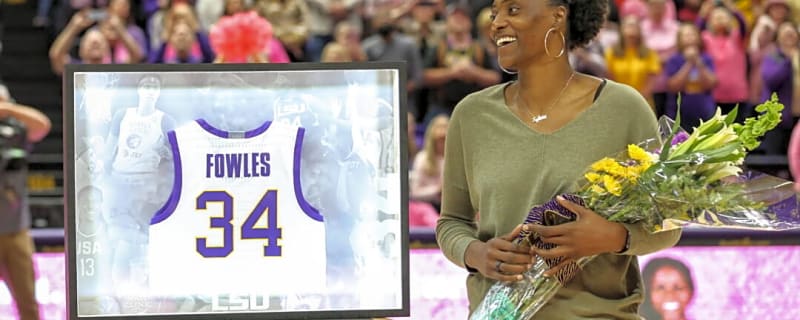 Candace Parker Drops 1-Word Reaction After WNBA Legend Sylvia Fowles Becomes Second Female Athlete to Have a Statue at LSU