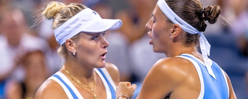 Peyton Stearns Hit Painfully by Partner Marta Kostyuk As Doubles Pair Fall Apart in Cincinnati